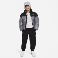 Nike Colorblock Puffer Куртка Little Kids Куртка цвет черный