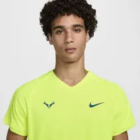 Nike Rafa мужские Dri-FIT ADV Short-Sleeve Tennis Top Yellow