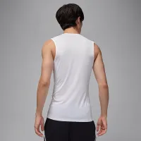 Nike Jordan Sport мужские Dri-FIT Sleeveless Base Layer Tank цвет белый