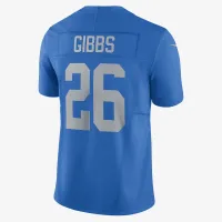 Jahmyr Gibbs Detroit Lions чоловічі Nike Dri-FIT NFL Limited Football Jersey блакитний