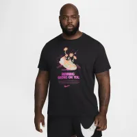 Nike мужские Dri-FIT Running футболка цвет черный