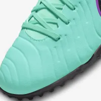 Nike Tiempo Legend 10 Pro Turf Low-Top Soccer Кроссовки цвет зеленый