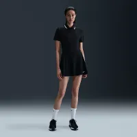 Nike Tour женская Dri-FIT Short-Sleeve для гольфа Polo цвет черный