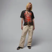 Nike Jordan женская Graphic футболка цвет черный