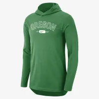 Oregon чоловічі Nike Dri-FIT College Hooded футболка колір зелений