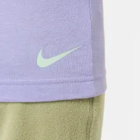 Nike Little детские ACG футболка цвет фиолетовый