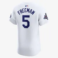 Fколір червонийdie Freeman Los Angeles Dodgers 2024 World Series Champions чоловічі Nike Dri-FIT ADV MLB Elite Jersey колір білий