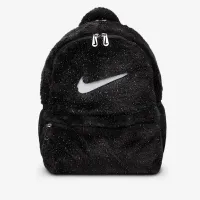 Nike Big дитячі Faux Fur наплічник (11L) колір чорний
