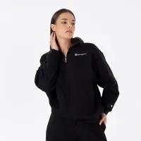 Кофта/футболка Champion Half Zip свитшот 116590-KK001 -  Черная