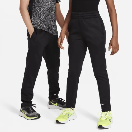 Nike Multi Big дитячі Therma-FIT Open-Hem тренувальні Pants колір чорний