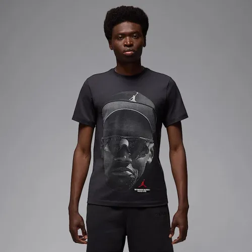 Nike Jordan чоловічі Crew-Neck футболка колір чорний