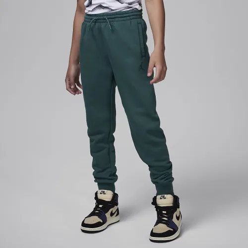 Nike Jordan MJ Flight MVP Big детские Fleece Pants цвет зеленый
