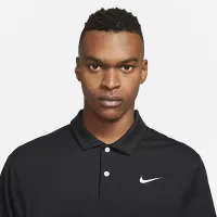 Nike Dri-FIT чоловічі для гольфу Polo колір чорний