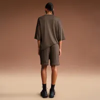 NikeSKIMS Airy жіноча оверсайз V-Neck футболка колір коричневий