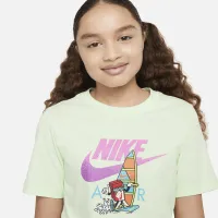 Nike Sportswear Big детские футболка цвет зеленый