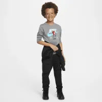 Nike Little детские Boxy Air Long Sleeve футболка цвет серый
