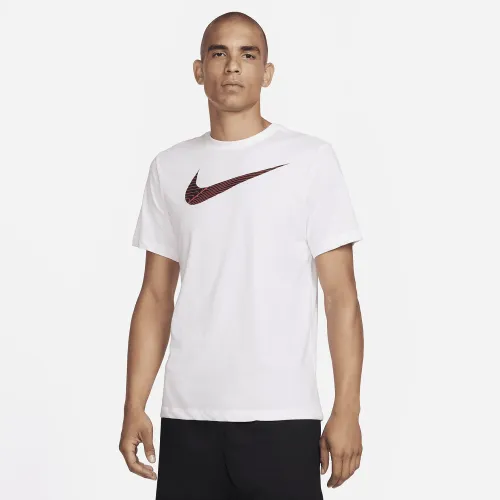 Nike Dri-FIT чоловічі Fitness футболка колір білий