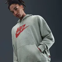 Nike Sportswear чоловічі оверсайз Толстовка з капюшоном колір сірий