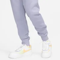 Nike Sportswear Phoenix Fleece женская С высокой Талией Joggers цвет фиолетовый