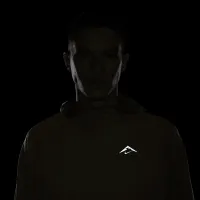 Nike Trail чоловічі Dri-FIT UV Long-Sleeve Hooded Running Top колір коричневий