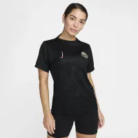 Club Америка Academy Pro Third женская Nike Dri-FIT Soccer Pre-Match Top цвет черный