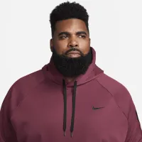 Nike Therma чоловічі Therma-FIT Hooded Fitness Pullover колір червоний
