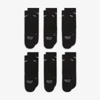 Nike Dri-FIT Performance Basics Little дитячі Crew шкарпетки (6 пар) колір чорний