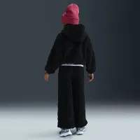 Nike Cozy Little детские Pullover Толстовка с капюшоном and Pants набор цвет черный