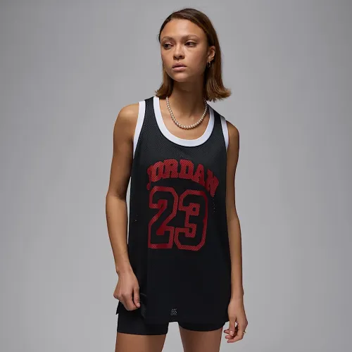 Nike Jordan жіноча Jersey колір чорний