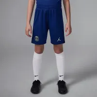 Nike Paris Saint-Germain 2025 Stadium Fourth Big дитячі Jordan Dri-FIT Soccer Replica шорти блакитний