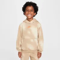 Nike Sportswear Powder Play Little дитячі Lightweight Fleece 2-Piece Pullover Толстовка з капюшоном комплект колір коричневий