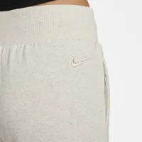 Nike Sportswear женская С высокой Талией Wide-Leg Fleece Pants цвет коричневый