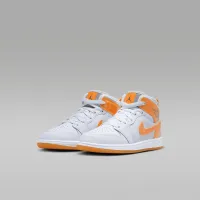 Nike Jordan 1 Mid SE Little дитячі Кросівки колір сірий