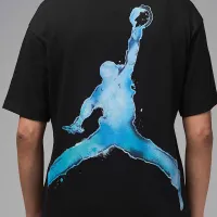 Nike Jordan жіноча Graphic футболка колір чорний