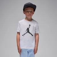 Nike Jordan Flight Essentials Little детские Printed футболка цвет коричневый