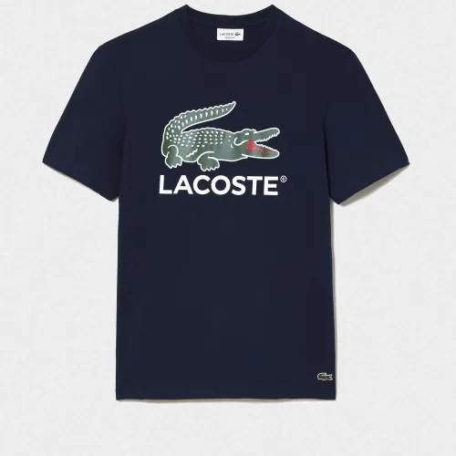 Футболка Lacoste TH1285-166 - Голубая