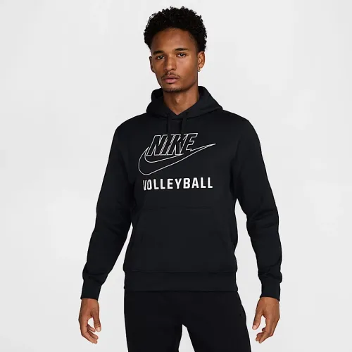 Nike чоловічі волейбольні Pullover Толстовка з капюшоном колір чорний