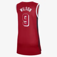 A'ja Wilson Team USA USAB Limited Road Unisex Nike Dri-FIT баскетбольные Jersey цвет красный