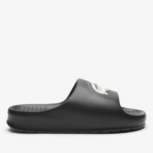 Шлёпанцы Lacoste Croco 2.0 Eco 123 745CMA0005-454 - Черные