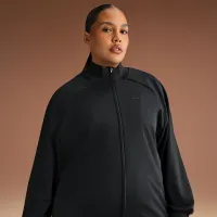 NikeSKIMS Matte Tricot жіноча оверсайз Full-Zip Track Куртка колір чорний