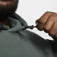 Nike Sportswear Tech Fleece мужские Pullover Толстовка с капюшоном цвет зеленый