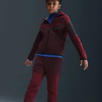 Nike Sportswear Tech Fleece Big детские Joggers цвет красный