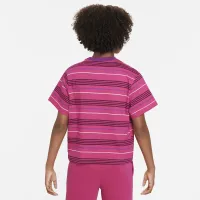 Nike Sportswear Essentials+ Big дитячі (Girls') Boxy футболка Pink