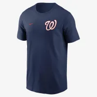 Washington Nationals 2-Hit мужские Nike MLB футболка синий