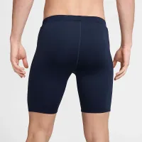 Nike Fast мужские Dri-FIT Brief-Lined Running 1/2-Length Tights синий