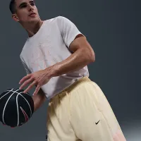Nike Icon мужские Woven баскетбольные Pants цвет белый