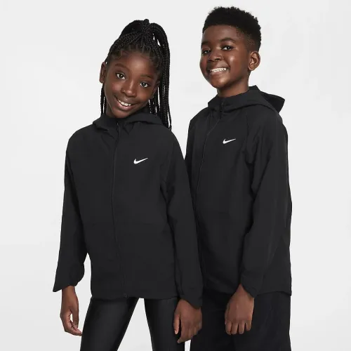 Nike Big дитячі Dri-FIT UV тренувальні Куртка колір чорний