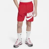 Nike Sportswear Big дитячі (для хлопчиків) Woven шорти колір червоний