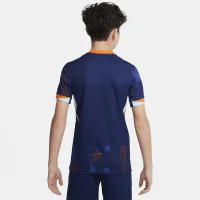 Netherlands (Men's Team) 2024/25 Stadium Away Big Kids' Nike Dri-FIT Soccer Replica Jersey Blue