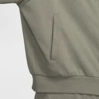 Nike Sportswear Chill Terry женская Loose Full-Zip French Terry Толстовка с капюшоном цвет зеленый